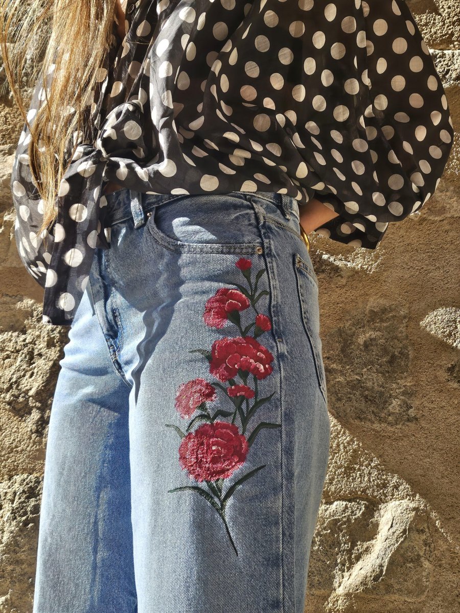 Jeans «Claveles» - Imagen 2