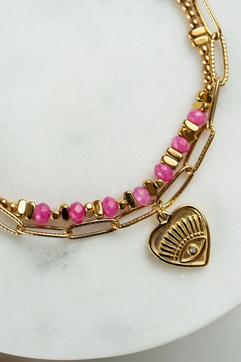 Pulsera Amelia Rosa - Imagen 5