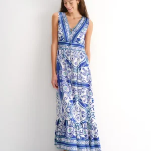 Vestido largo sin mangas Nigella