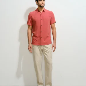 Camisa con lino Constanzo