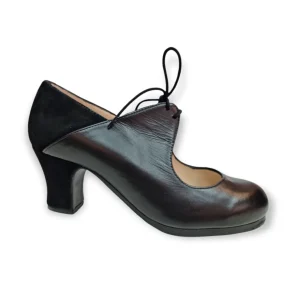 ZAPATO COMBINADO ANTE Y PIEL