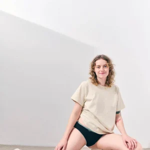 Braguita menstrual Young de algodón orgánico
