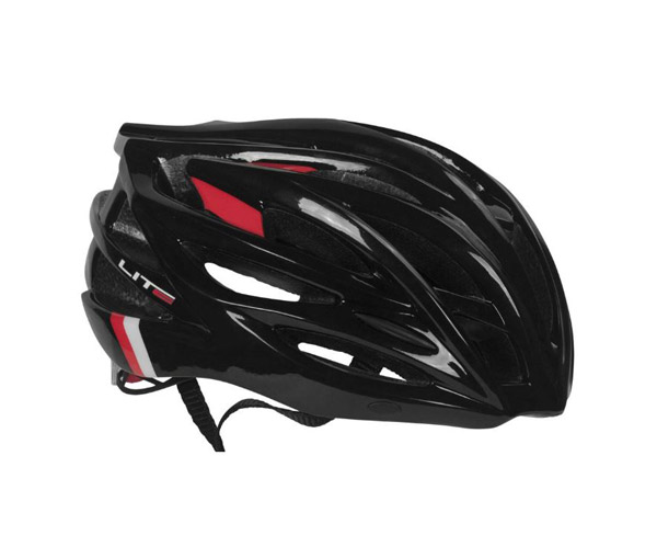Casco BH Lite Negro Rojo - Imagen 2