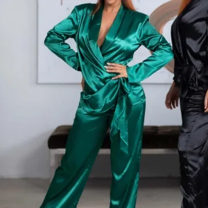 Conjunto Raso Verde