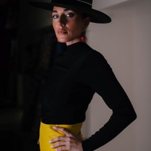 Cuerpo de licra negro